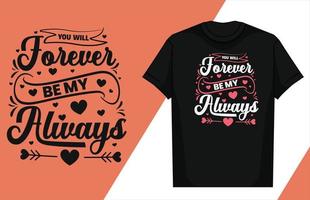 kärlek typografi text design kärlek typografi t-shirt design valentine typografi t-shirt vektor