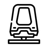 magnetschwebebahn linie symbol vektor illustration