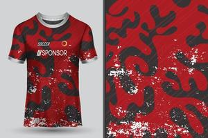 sporter jersey design för sublimering vektor