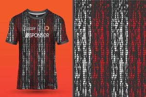 Sport-Trikot-Design für Sublimation vektor