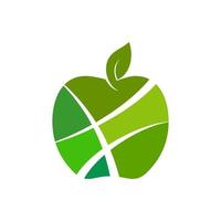 Apple abstrakter Logo-Vektor vektor