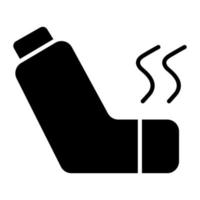 schöner Vektor des Inhalators, Symbol für medizinische Geräte