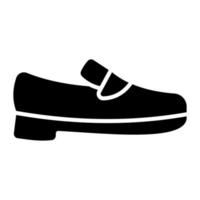 en trendig vektor ikon design av sko, skönhet och mode