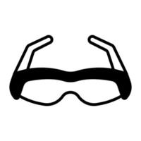 trendiger vektor von sonnenbrillen im modernen stil, schutzbrillen