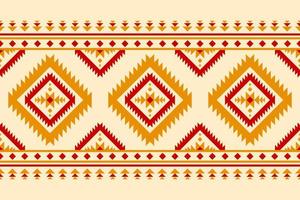 abstrakt etnisk inföding konst. geometrisk etnisk sömlös mönster i stam. tyg indisk stil. vektor