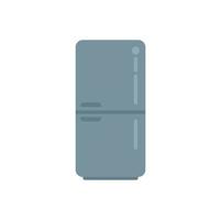 Kühlschrank-Symbol flacher Vektor. Kücheninnenraum vektor