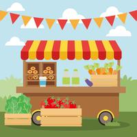 Gratis Concession Farm Produkt Vector