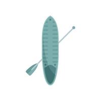 Abenteuer-Sup-Board-Symbol flacher Vektor. paddel surfen vektor