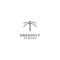 drake flyga logotyp design ikon vektor