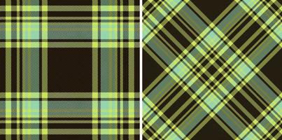 pläd mönster vektor. sömlös bakgrund kolla upp. textur textil- tartan tyg. vektor