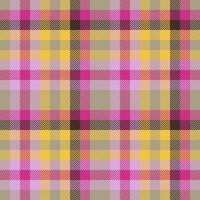 Textilhintergrundmuster. nahtloses Karomuster. Tartan-Textur-Vektor-Stoff. vektor