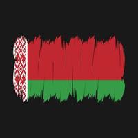 vitryska flaggborste vektor