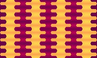 Nahtloses geometrisches Muster mit gelber und roter Hintergrundillustration vektor
