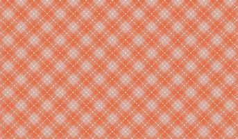 Nahtloses orangefarbenes geometrisches Muster für Textilbekleidung aus Stoff vektor