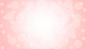 Vektor-Illustration Abstrakter rosa Bokeh-Liebeshintergrund vektor