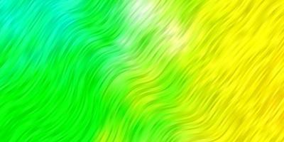 grüner Hintergrund mit gebogenen Linien. vektor