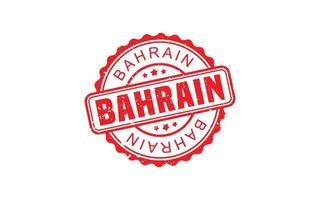 bahrain stämpel sudd med grunge stil på vit bakgrund vektor