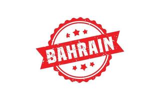 bahrain stämpel sudd med grunge stil på vit bakgrund vektor