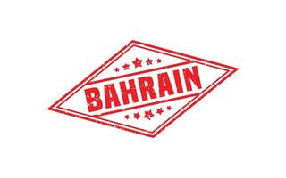 bahrain stämpel sudd med grunge stil på vit bakgrund vektor