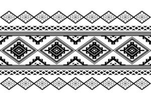 geometrisk etnisk orientalisk sömlös mönster traditionell design för bakgrund, matta, tapet, Kläder, omslag, batik, tyg, vektor, illustration, broderi stil. vektor