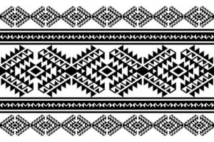 geometrisk etnisk orientalisk sömlös mönster traditionell design för bakgrund, matta, tapet, Kläder, omslag, batik, tyg, vektor, illustration, broderi stil. vektor