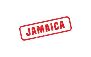 jamaica stämpel sudd med grunge stil på vit bakgrund vektor