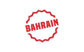 bahrain stämpel sudd med grunge stil på vit bakgrund vektor