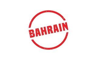 bahrain stämpel sudd med grunge stil på vit bakgrund vektor