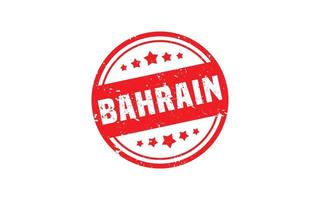 bahrain stämpel sudd med grunge stil på vit bakgrund vektor