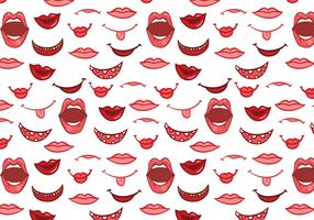 Gratis Boca Pattern Vectors