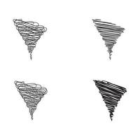 tornado symbol vektorillustration vektor