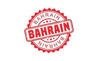 Bahrain-Stempelgummi mit Grunge-Stil auf weißem Hintergrund vektor