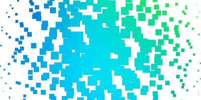 hellblauer, grüner Vektorhintergrund im polygonalen Stil. vektor