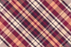 tartan pläd mönster med mörk Färg. vektor