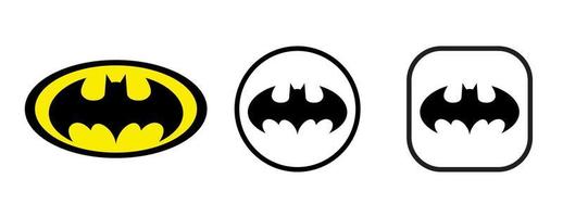 Batman-Logo redaktioneller Vektor