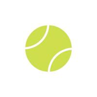 Tennisball-Symbolvektor vektor