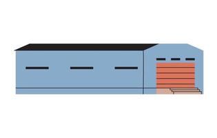 fabrik växt lager byggnad vektor