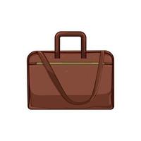 Frau Business Tasche Cartoon-Vektor-Illustration vektor