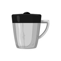 Food-Camp-Cup-Cartoon-Vektor-Illustration vektor