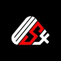 wsx Brief Logo kreatives Design mit Vektorgrafik, wsx einfaches und modernes Logo. vektor
