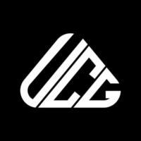 UCG Letter Logo kreatives Design mit Vektorgrafik, UCG einfaches und modernes Logo. vektor