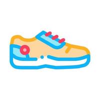 Spezielle Sportschuhe Symbol Vektor Umriss Illustration