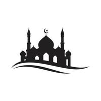 Moschee muslimische Symbol Vektor Illustration