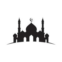 Moschee muslimische Symbol Vektor Illustration