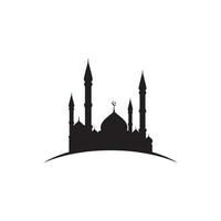 Moschee muslimische Symbol Vektor Illustration