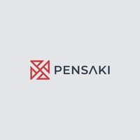 Logo-Design abstrakte Pensaki-Illustration vektor