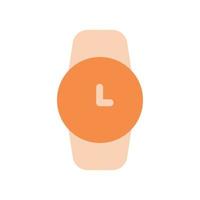 Smartwatch-Symbol solide zweifarbig vektor