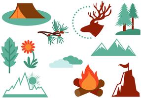 Gratis Mountain Hike Vectors