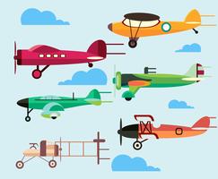 Cartoon Flugzeug Vektor
