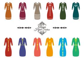 Gratis Abaya Hijab Fashion Vector